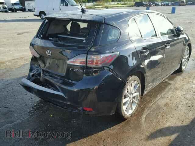 2011 LEXUS CT 200 - VIN: JTHKD5BH1B2041966 - Фото 4