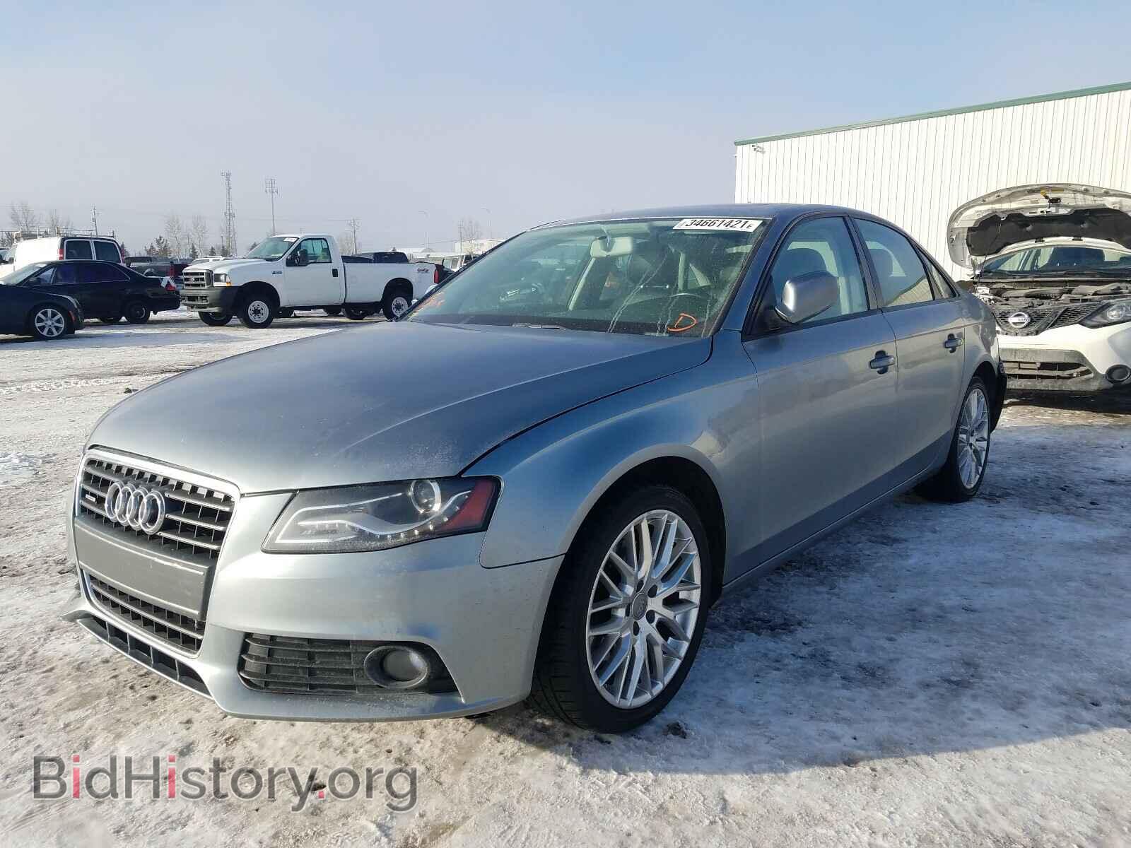 2011 AUDI A4 - VIN: WAUBFCFL1BN039760 - Фото 2