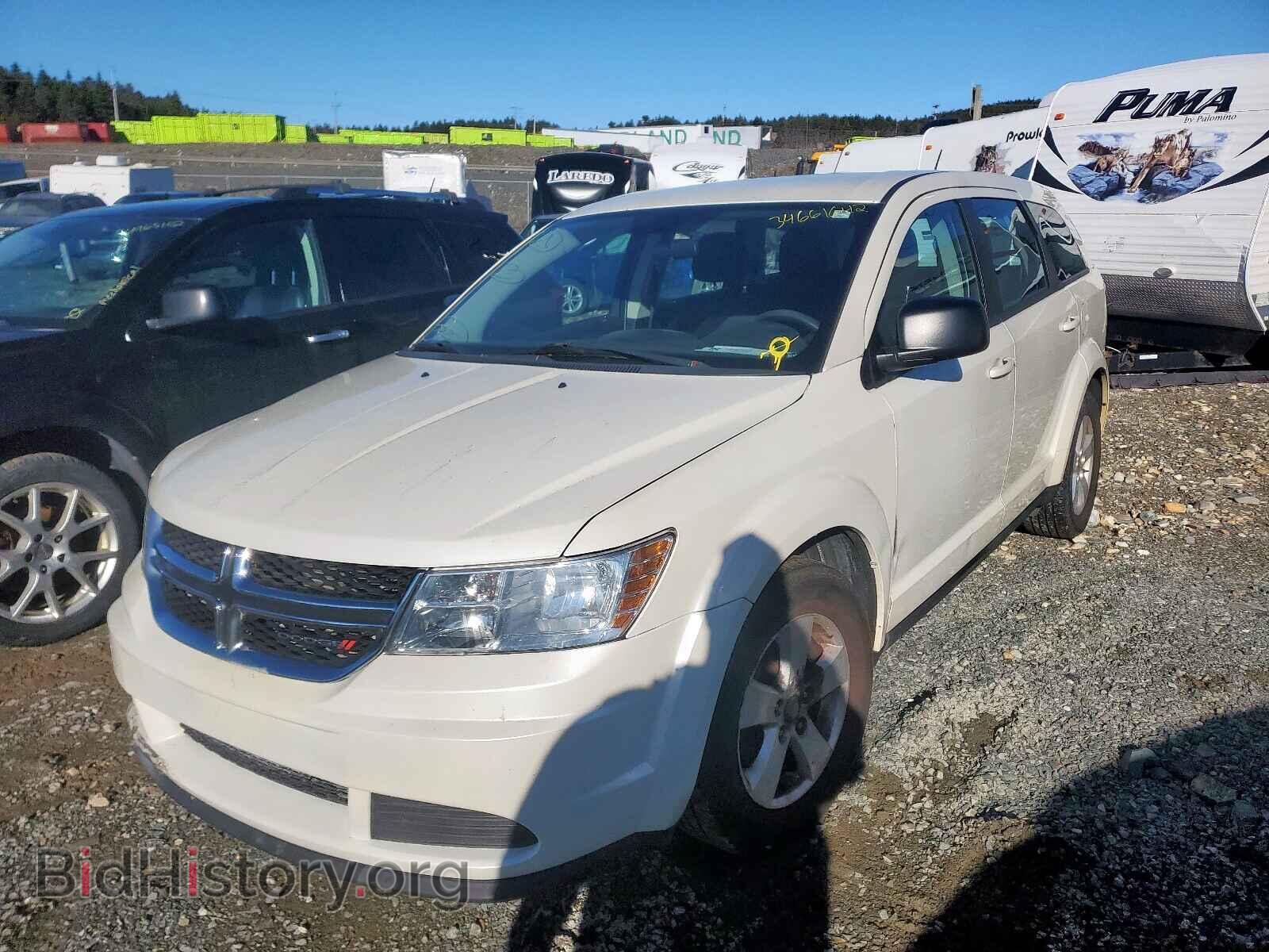 2013 DODGE JOURNEY - VIN: 3C4PDCAB1DT503842 - Фото 2