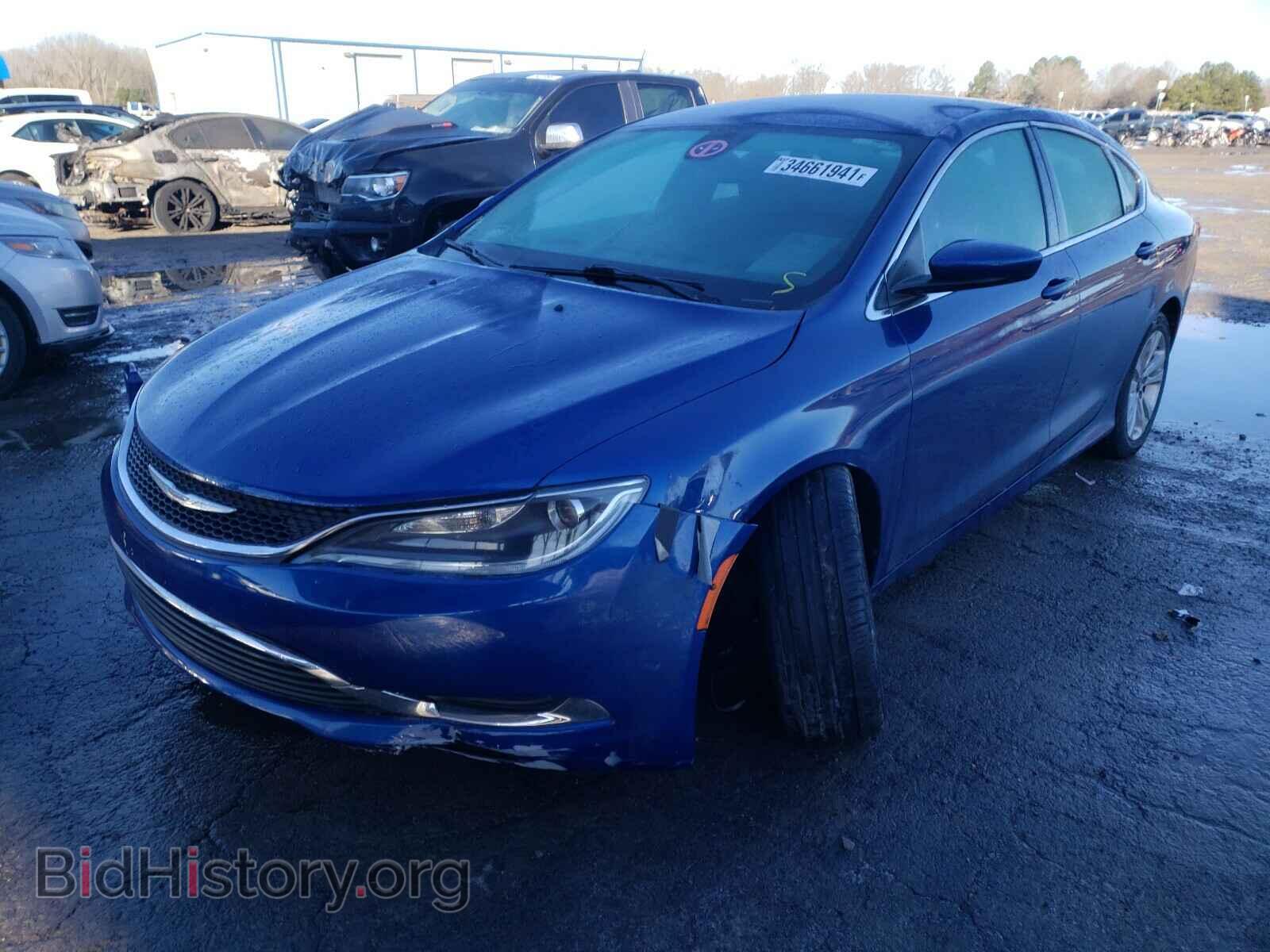 2015 CHRYSLER 200 - VIN: 1C3CCCAB2FN641897 - Фото 2