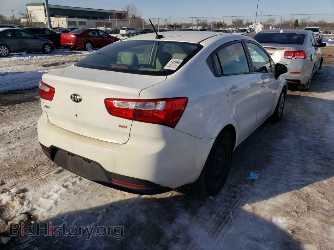 2013 KIA RIO - VIN: KNADM4A33D6281359 - Фото 4