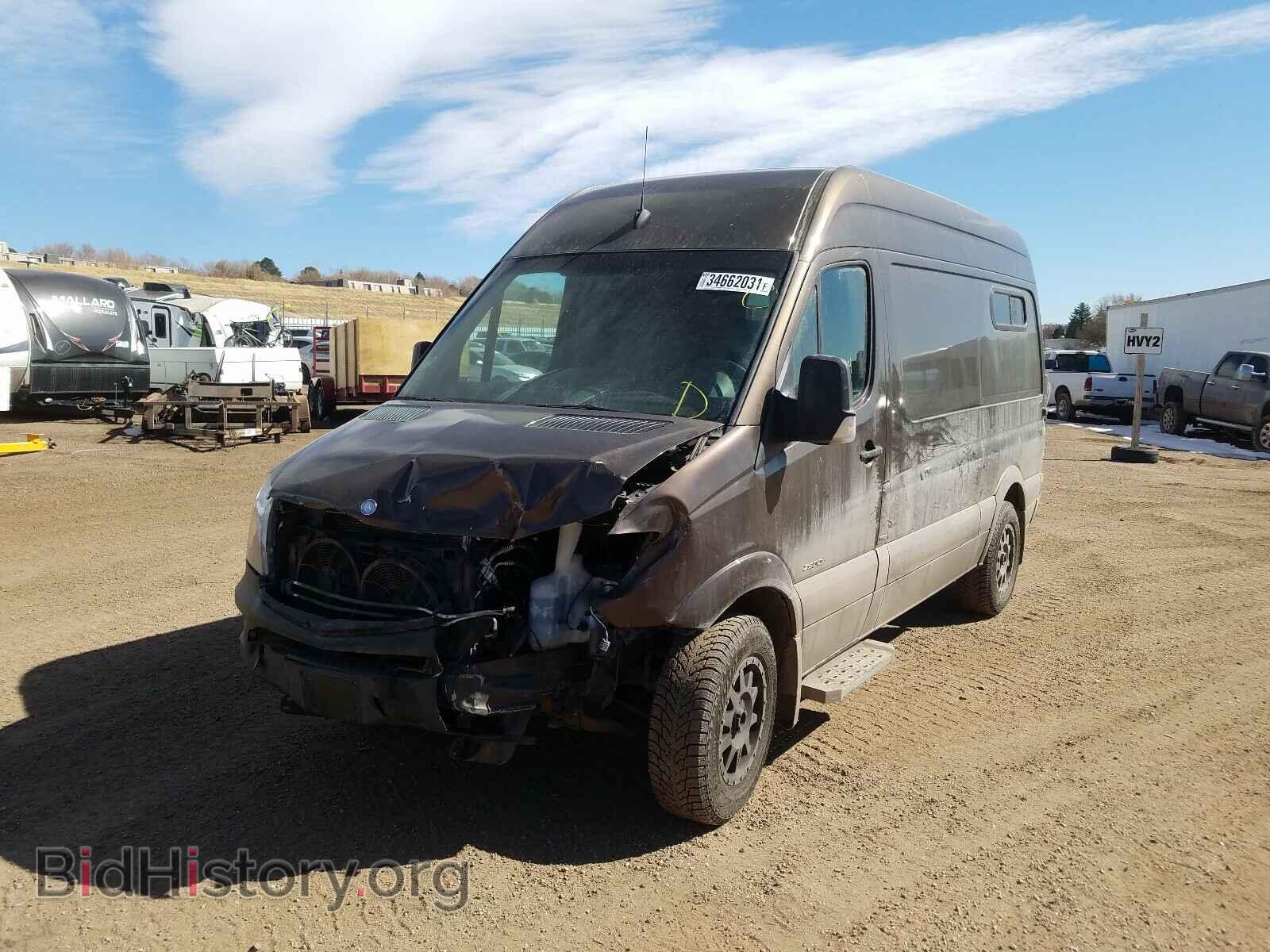 2014 MERCEDES-BENZ SPRINTER - VIN: WD3PE7DC3E5881097 - Фото 2