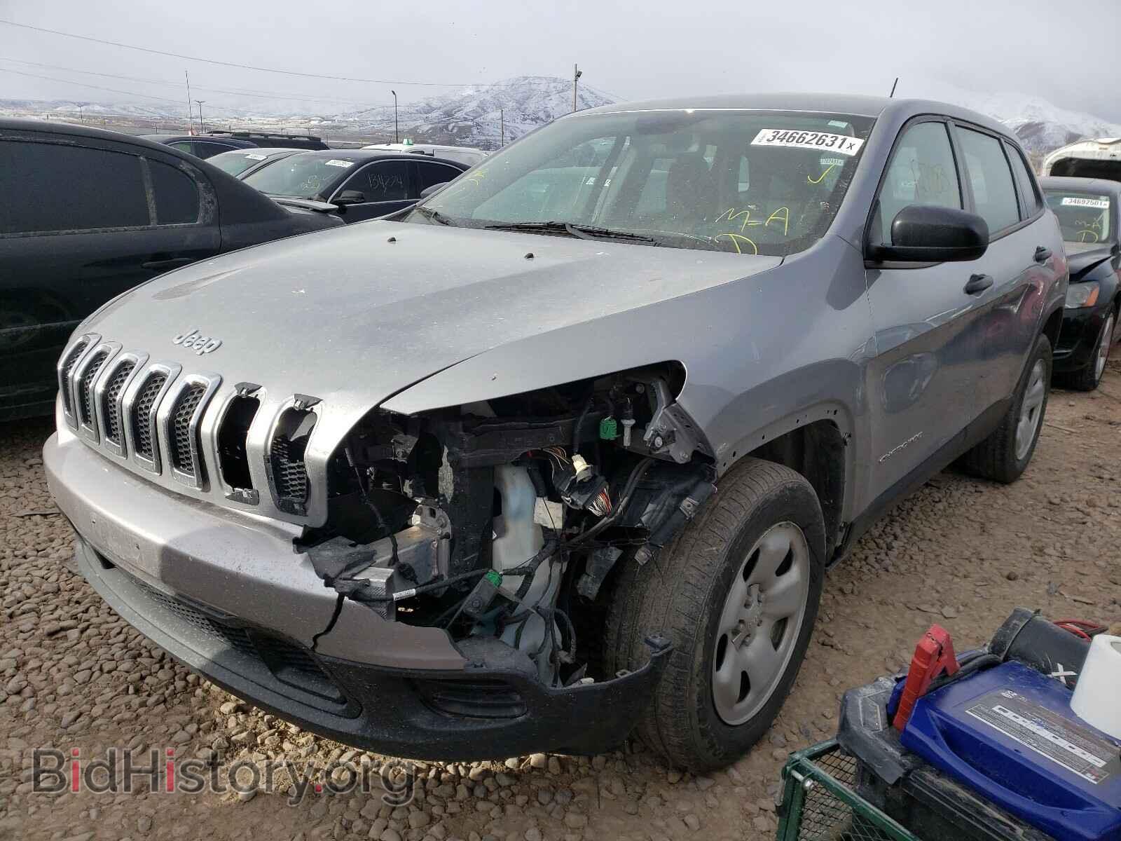 2014 JEEP CHEROKEE - VIN: 1C4PJMAB2EW141983 - Фото 2