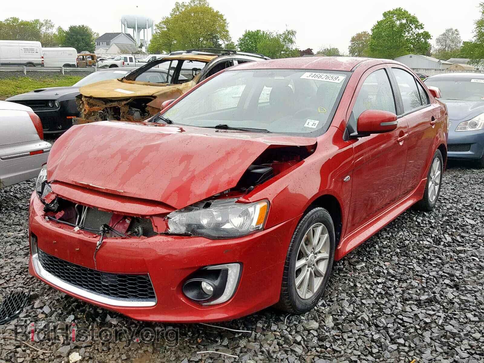 2016 MITSUBISHI LANCER - VIN: JA32U2FU1GU004661 - Фото 2