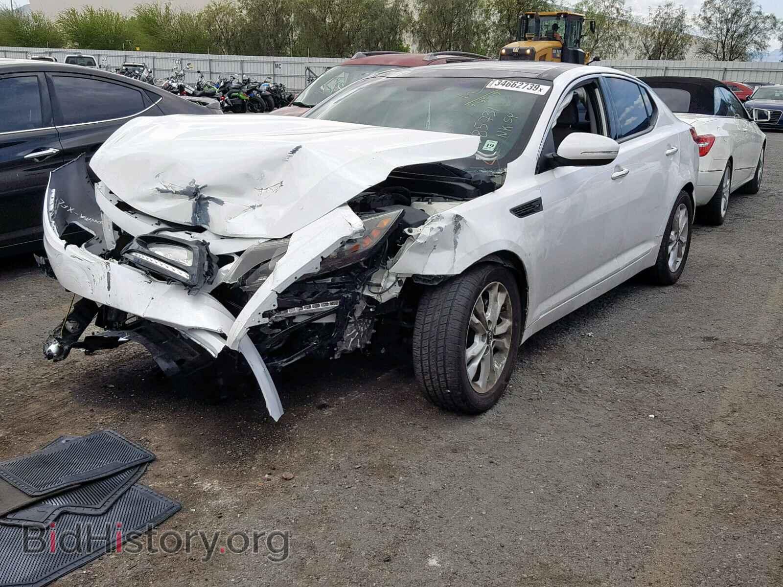 2011 KIA OPTIMA EX - VIN: KNAGN4A77B5063585 - Фото 2