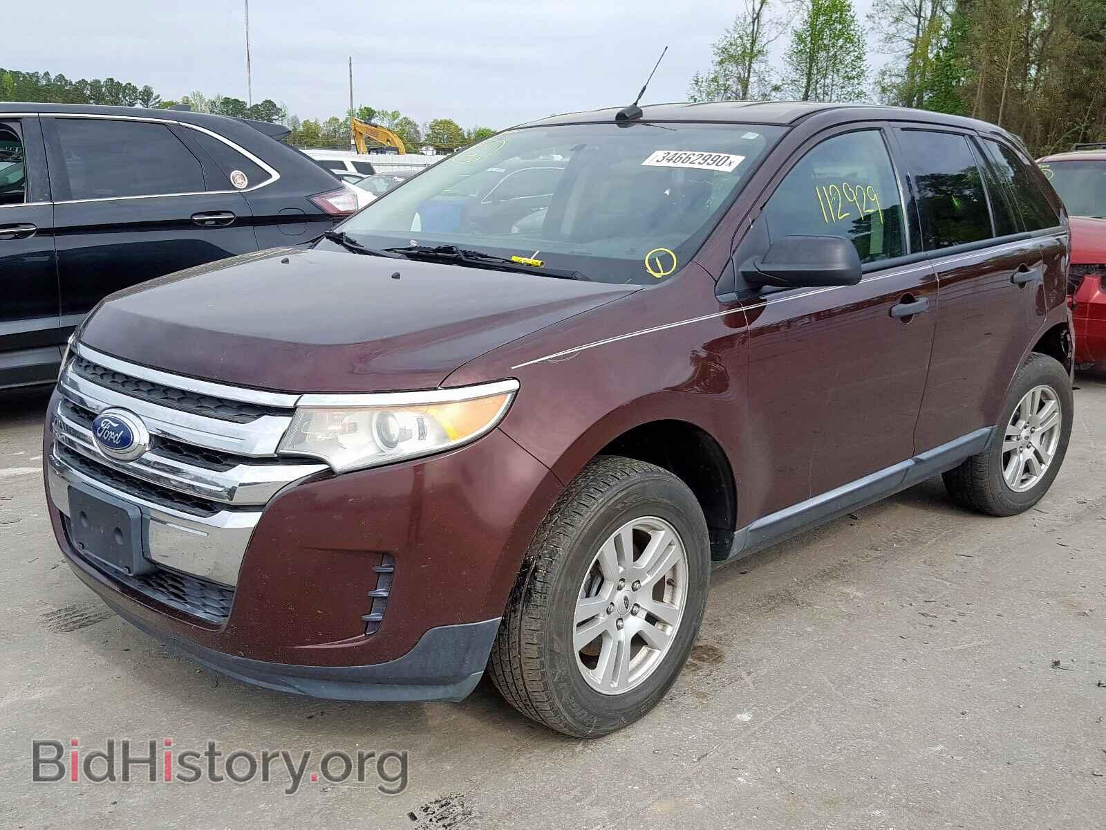 2012 FORD EDGE - VIN: 2FMDK3GC7CBA18622 - Фото 2