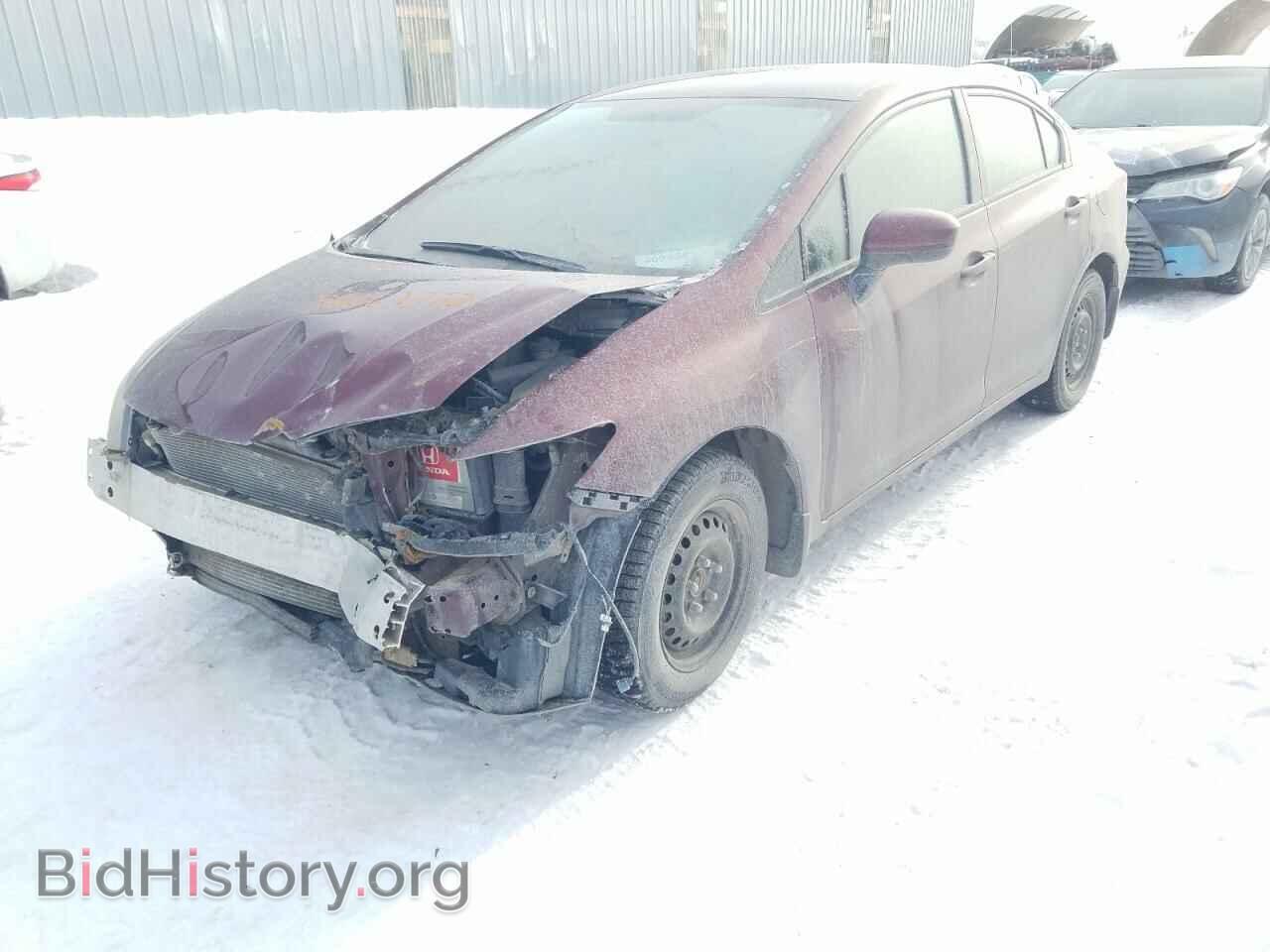 2014 HONDA CIVIC - VIN: 2HGFB2F48EH038686 - Фото 2