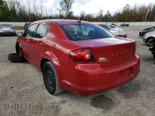 2013 DODGE AVENGER - VIN: 1C3CDZABXDN702555 - Фото 3