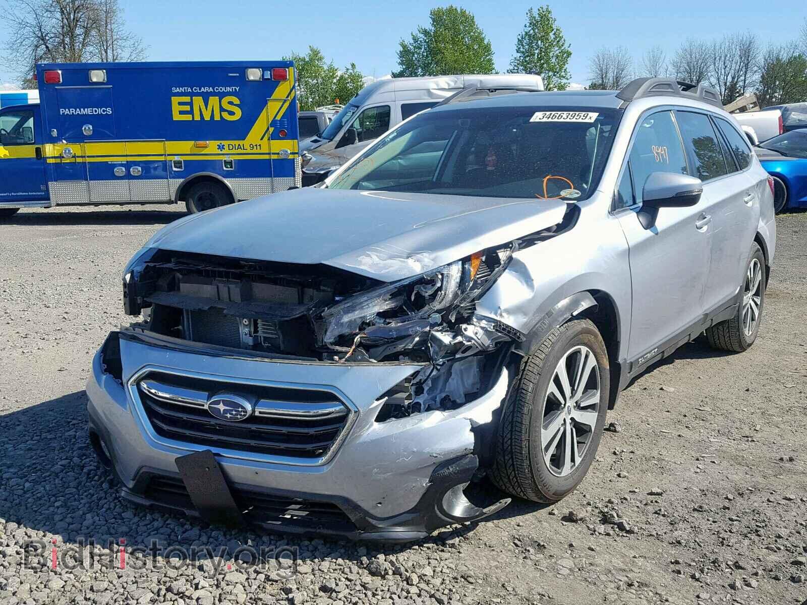 2018 SUBARU OUTBACK 2. - VIN: 4S4BSANC0J3213652 - Фото 2
