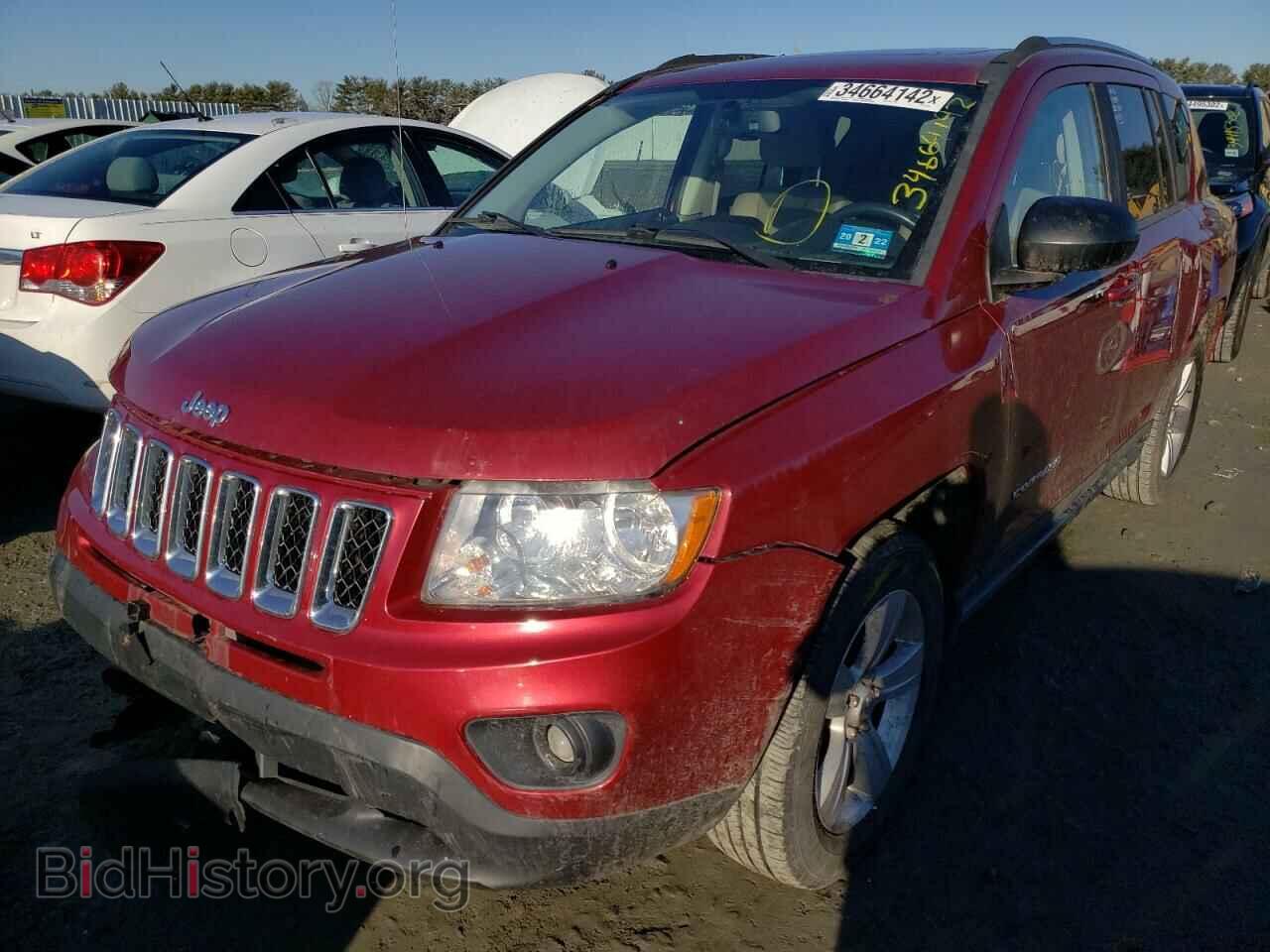 2012 JEEP COMPASS - VIN: 1C4NJDEB8CD572550 - Фото 2