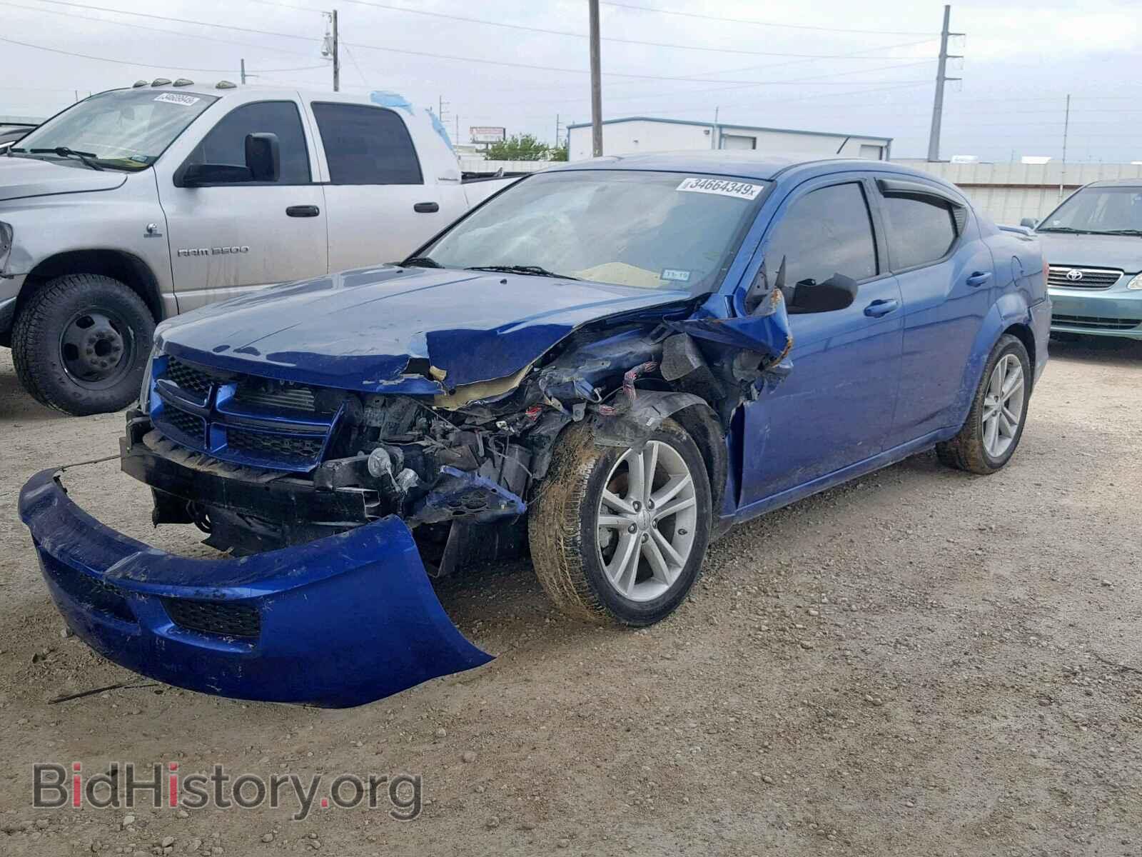 2014 DODGE AVENGER - VIN: 1C3CDZAB6EN155477 - Photo 2