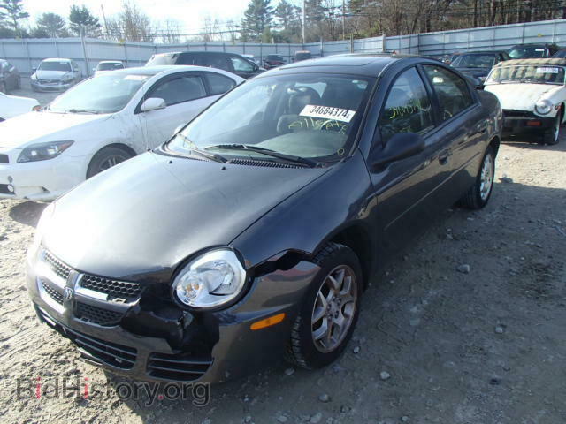 2004 DODGE NEON - VIN: 1B3ES56C44D609445 - Фото 2