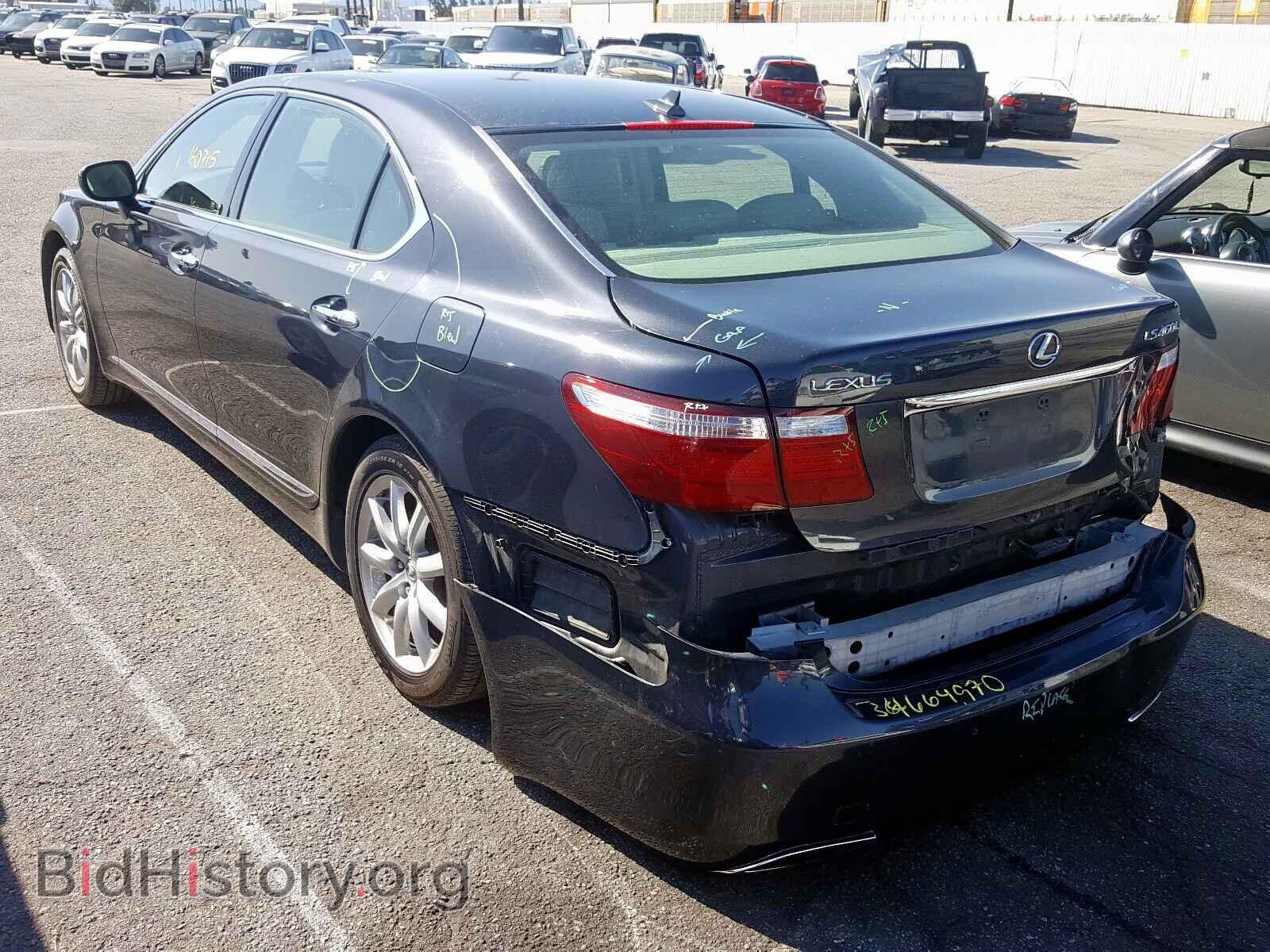 2007 LEXUS LS460 - VIN: JTHGL46F975009980 - Фото 3