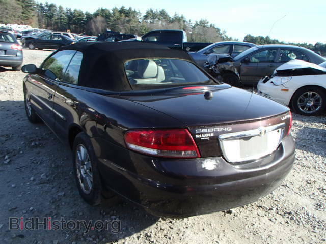 2004 CHRYSLER SEBRING - VIN: 1C3EL65R94N163251 - Фото 3
