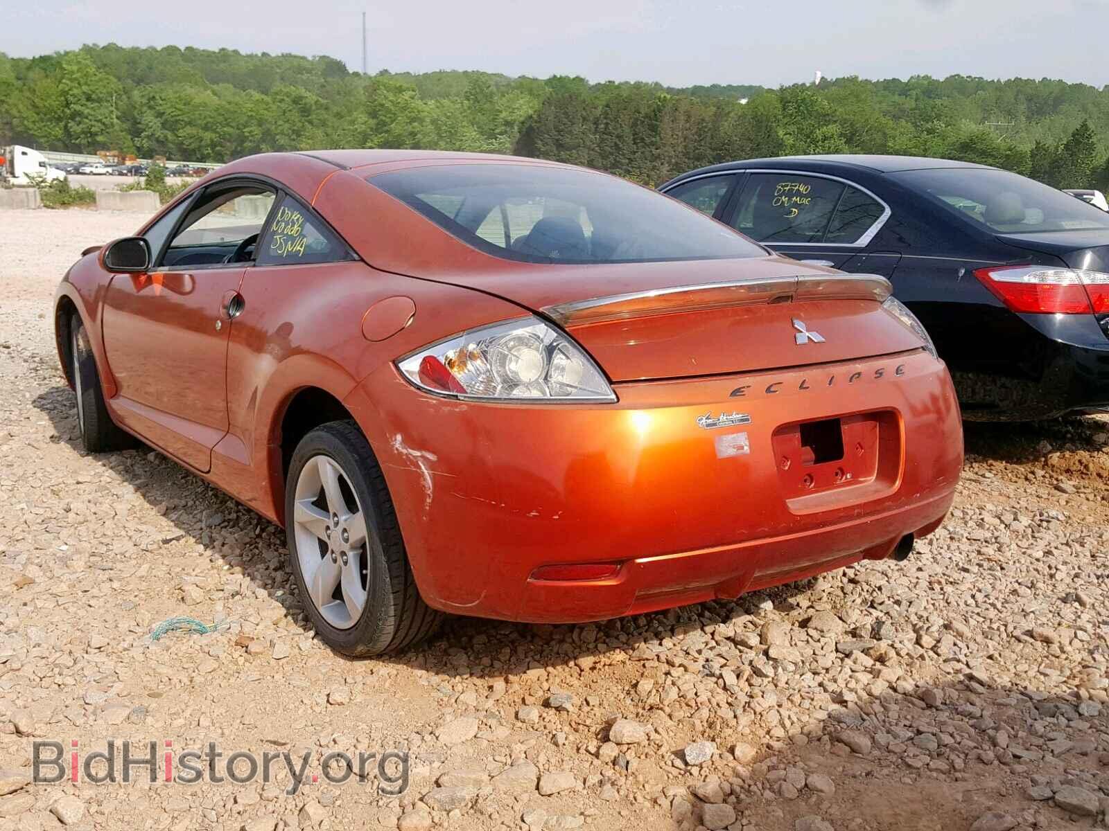 2007 MITSUBISHI ECLIPSE - VIN: 4A3AK24F07E061903 - Фото 3