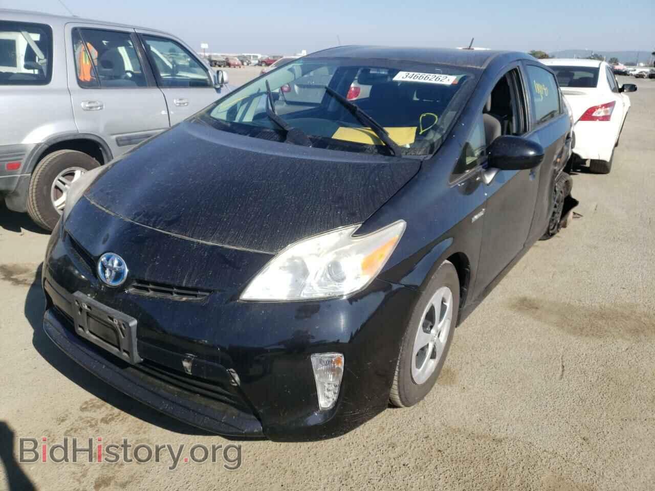 2012 TOYOTA PRIUS - VIN: JTDKN3DU2C5537873 - Фото 2