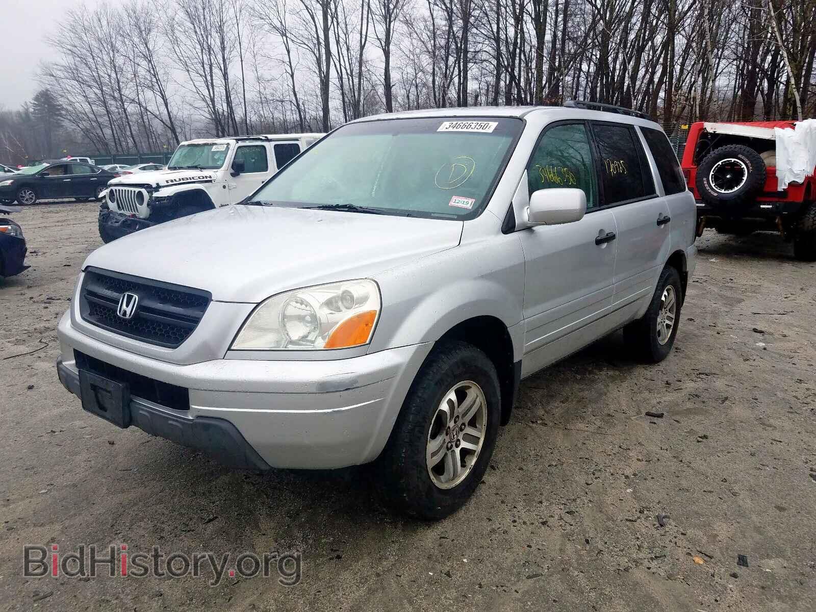 2005 HONDA PILOT - VIN: 5FNYF18435B066226 - Фото 2
