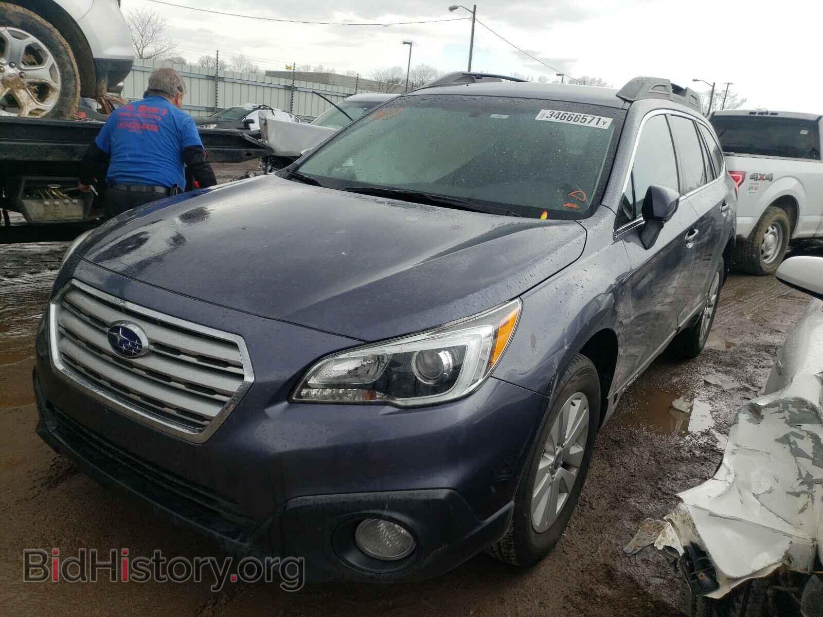 2016 SUBARU OUTBACK - VIN: 4S4BSBCC6G3295940 - Фото 2