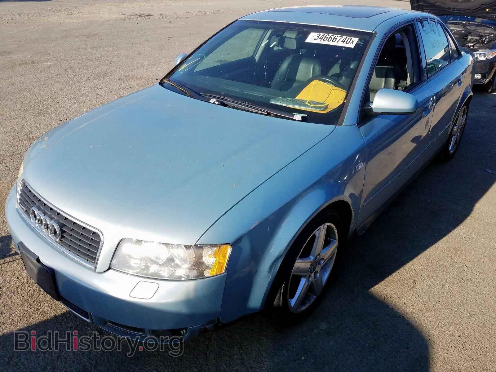 2002 AUDI A4 - VIN: WAULC68E22A185377 - Фото 2
