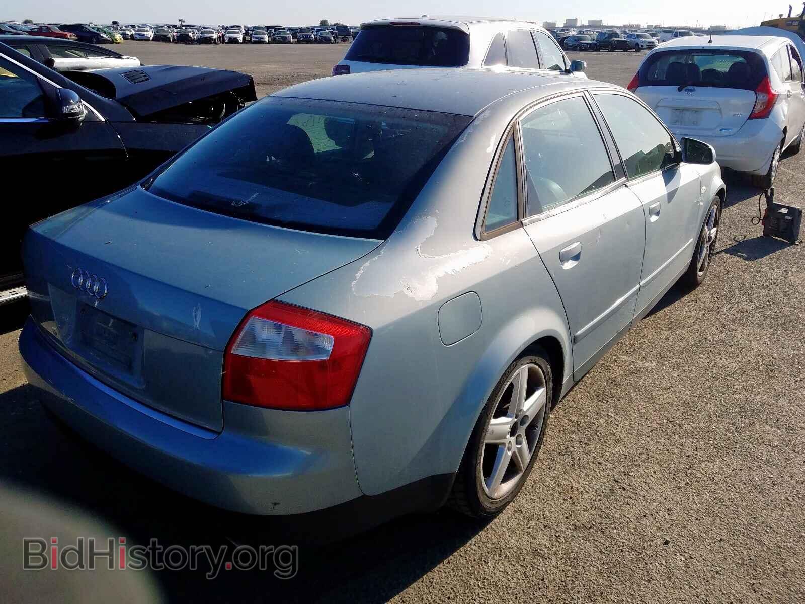 2002 AUDI A4 - VIN: WAULC68E22A185377 - Фото 4