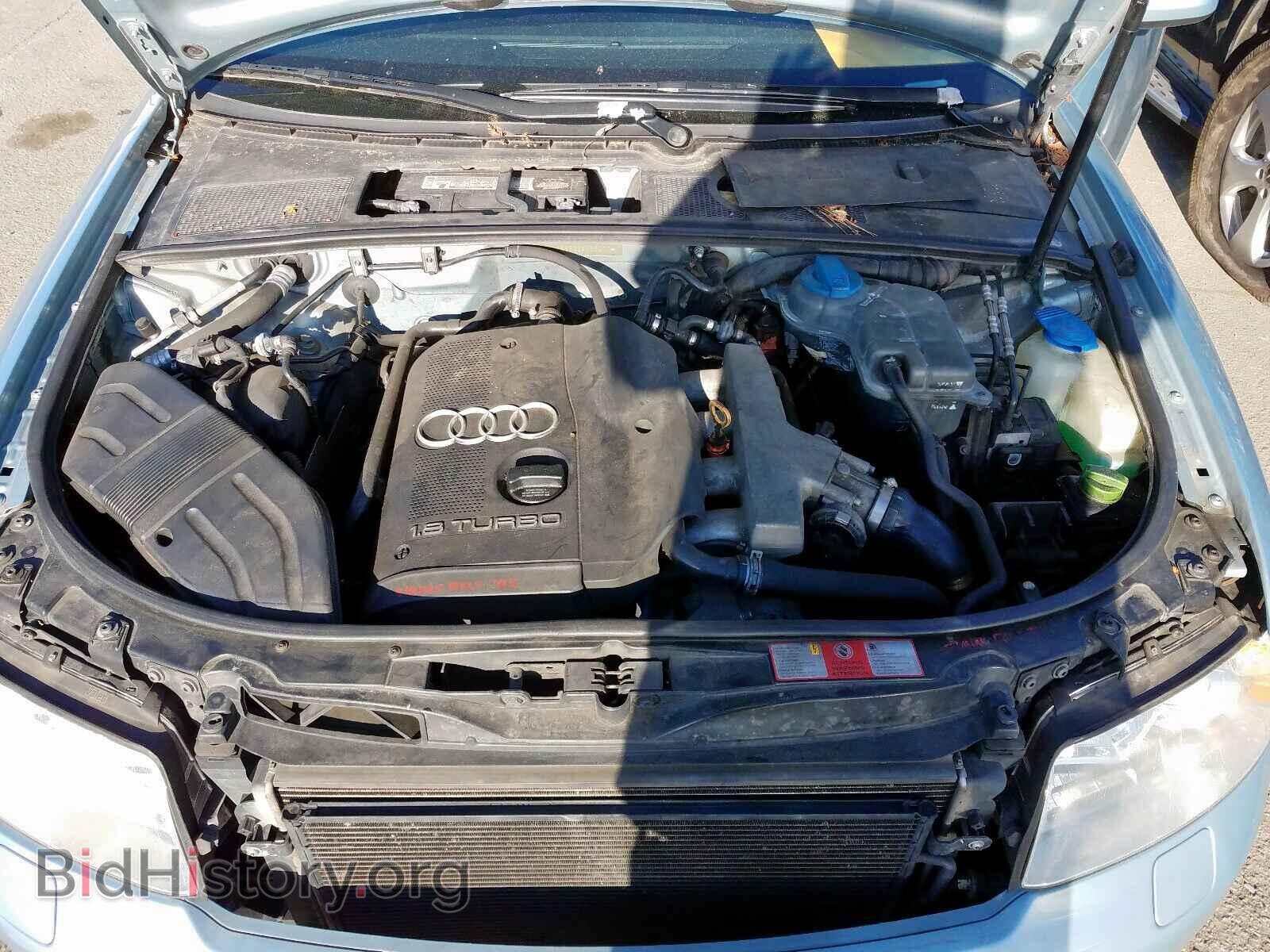2002 AUDI A4 - VIN: WAULC68E22A185377 - Фото 7