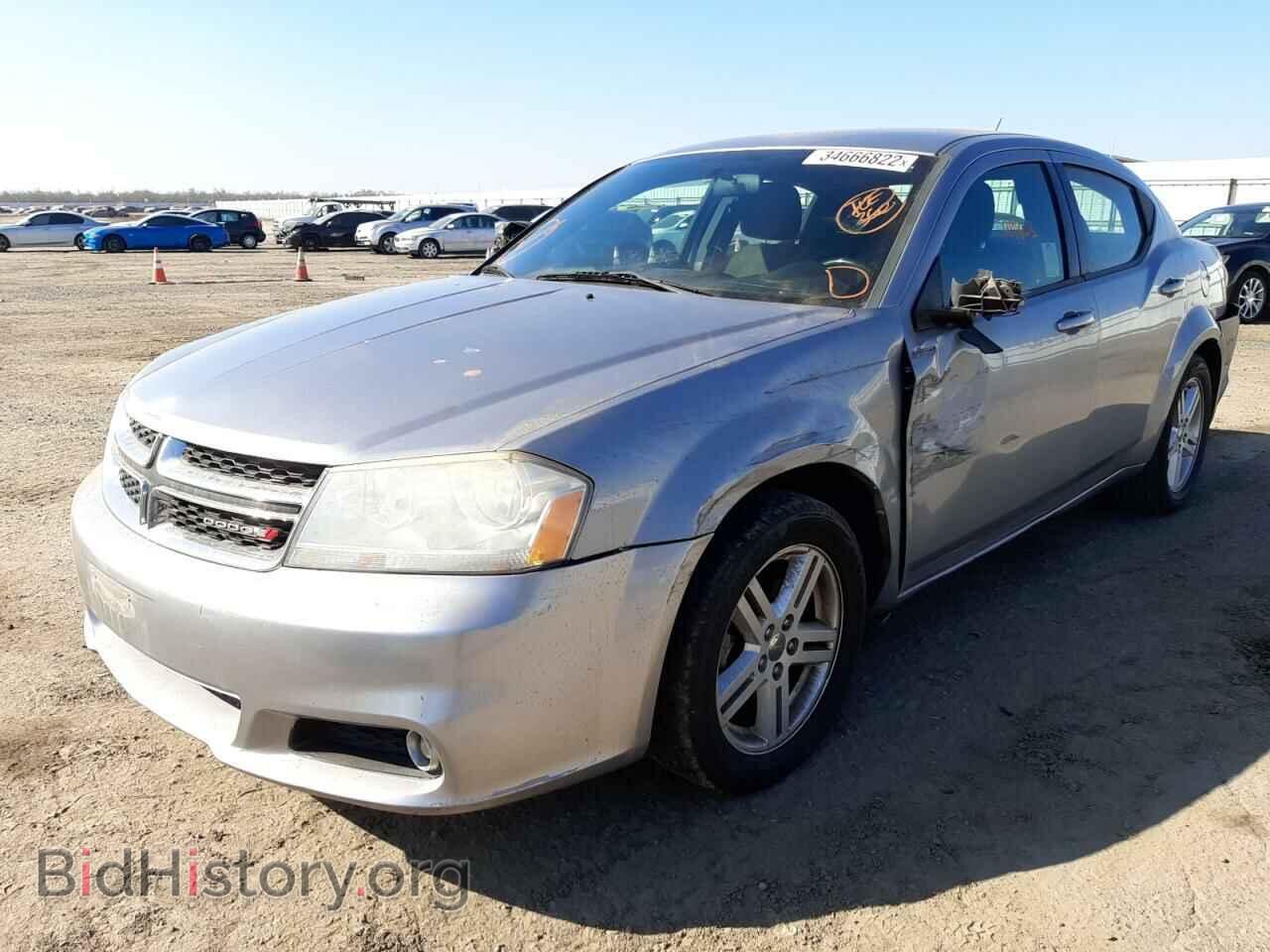 2013 DODGE AVENGER - VIN: 1C3CDZCB2DN625175 - Фото 2