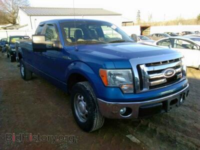 2010 Ford F-150 F150 Super, blue — VIN 1FTVX1CV9AKE13796, Copart