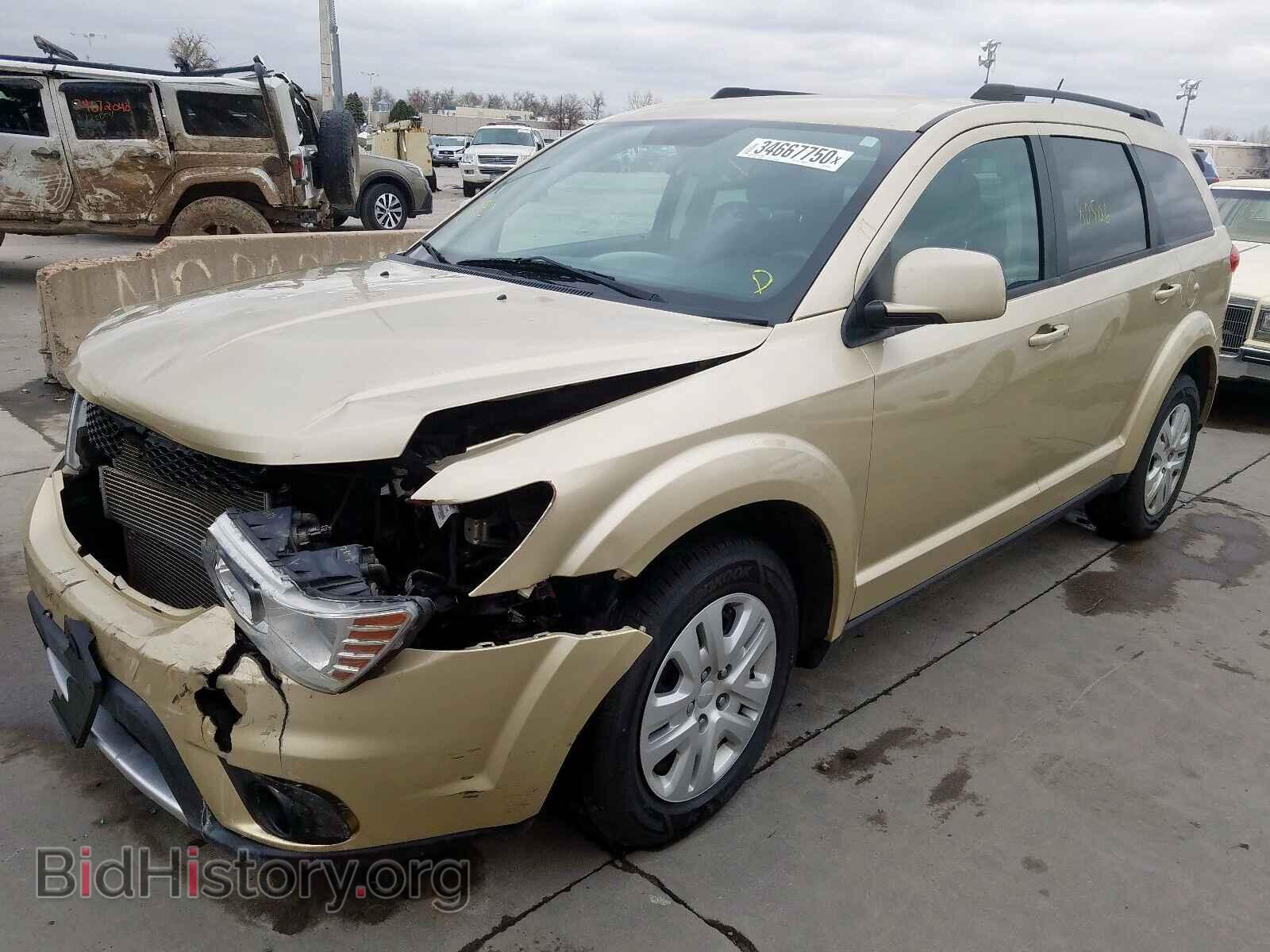 2011 DODGE JOURNEY - VIN: 3D4PH1FG2BT552948 - Фото 2