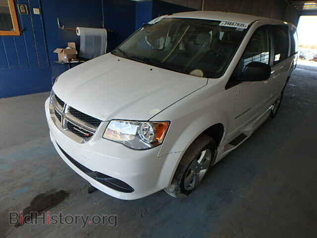 2013 DODGE CARAVAN - VIN: 2C4RDGBG7DR787233 - Фото 2