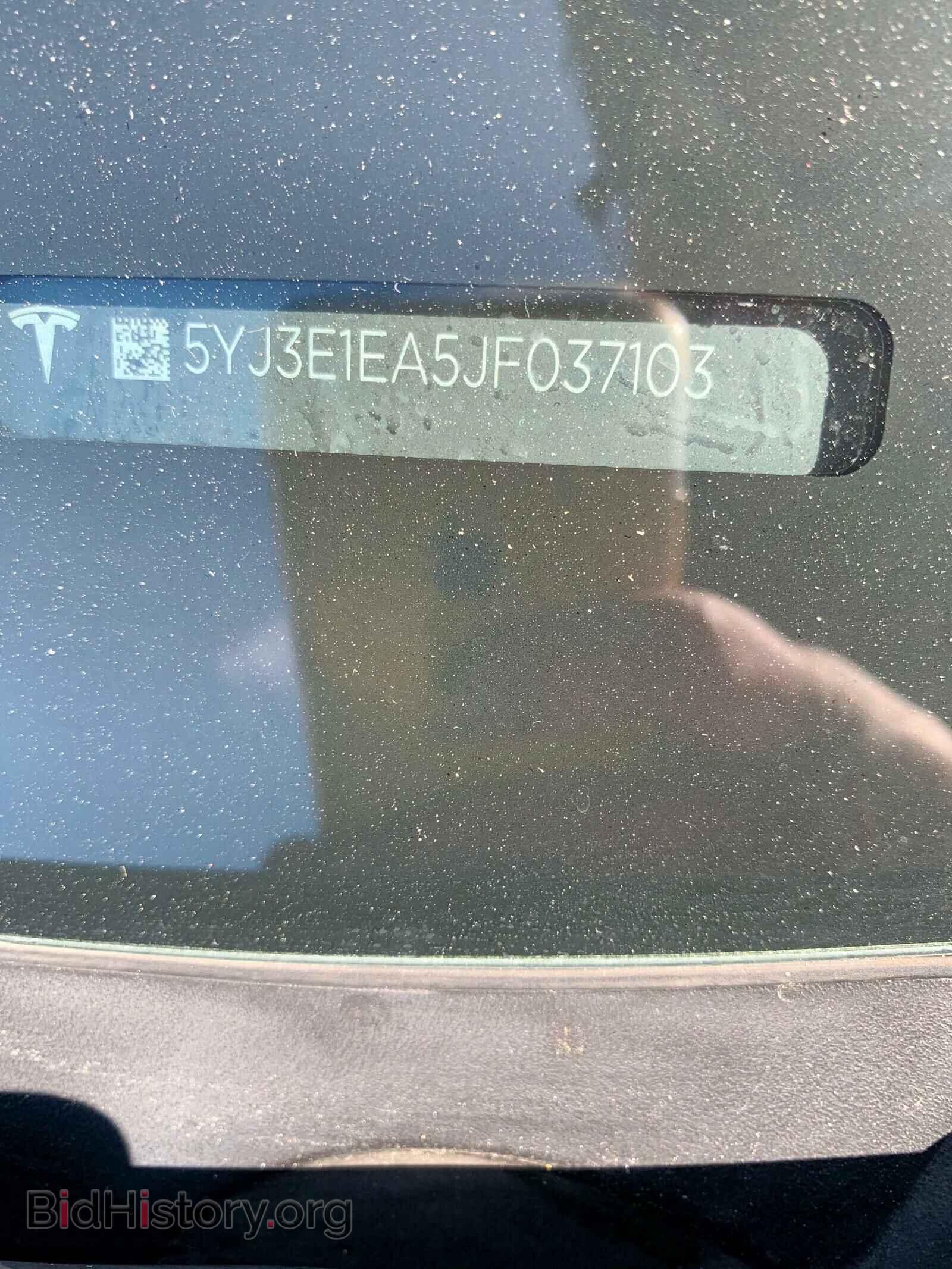 2018 TESLA MODEL 3 - VIN: 5YJ3E1EA5JF037103 - Фото 10