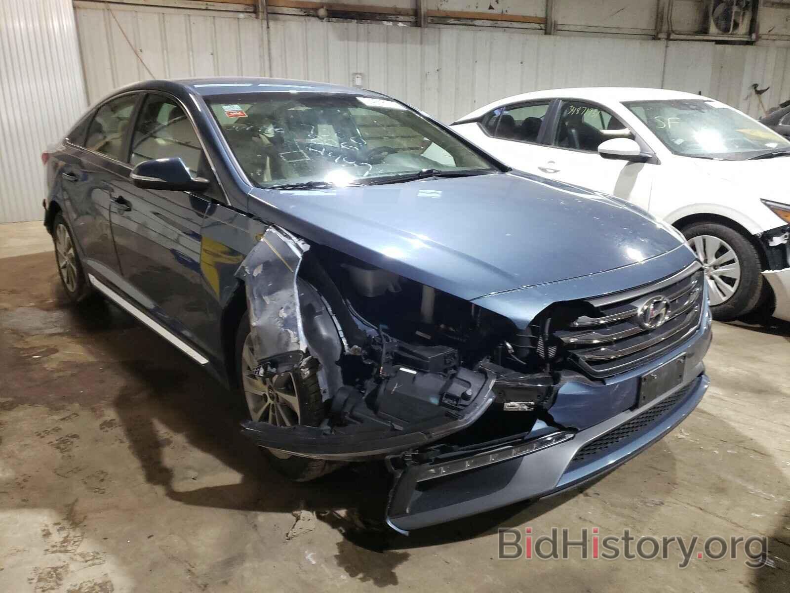 Фотография 5NPE34AF6GH389568 - HYUNDAI SONATA 2016