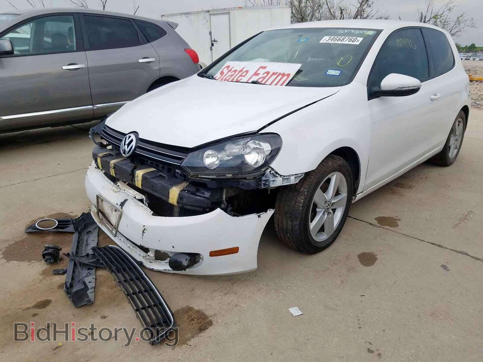 2012 VOLKSWAGEN GOLF - VIN: WVWBB7AJ9CW311401 - Фото 2
