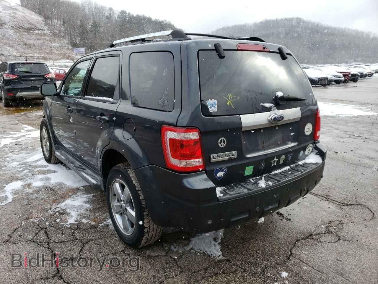 2008 FORD ESCAPE - VIN: 1FMCU04178KB58108 - Фото 3