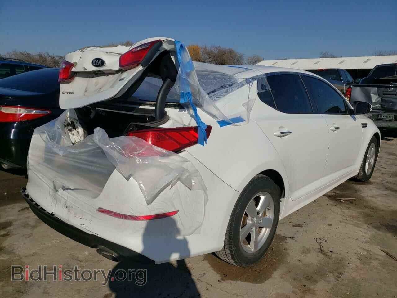 2014 KIA OPTIMA - VIN: 5XXGM4A71EG287408 - Фото 4