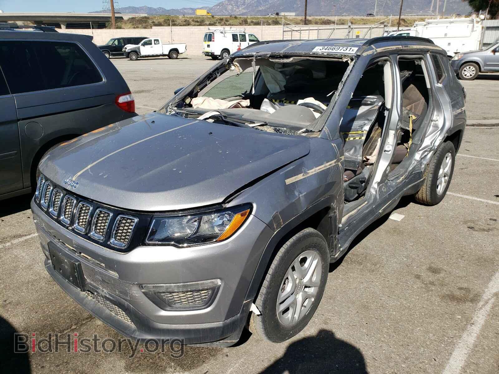 2018 JEEP COMPASS - VIN: 3C4NJCAB0JT136962 - Фото 2