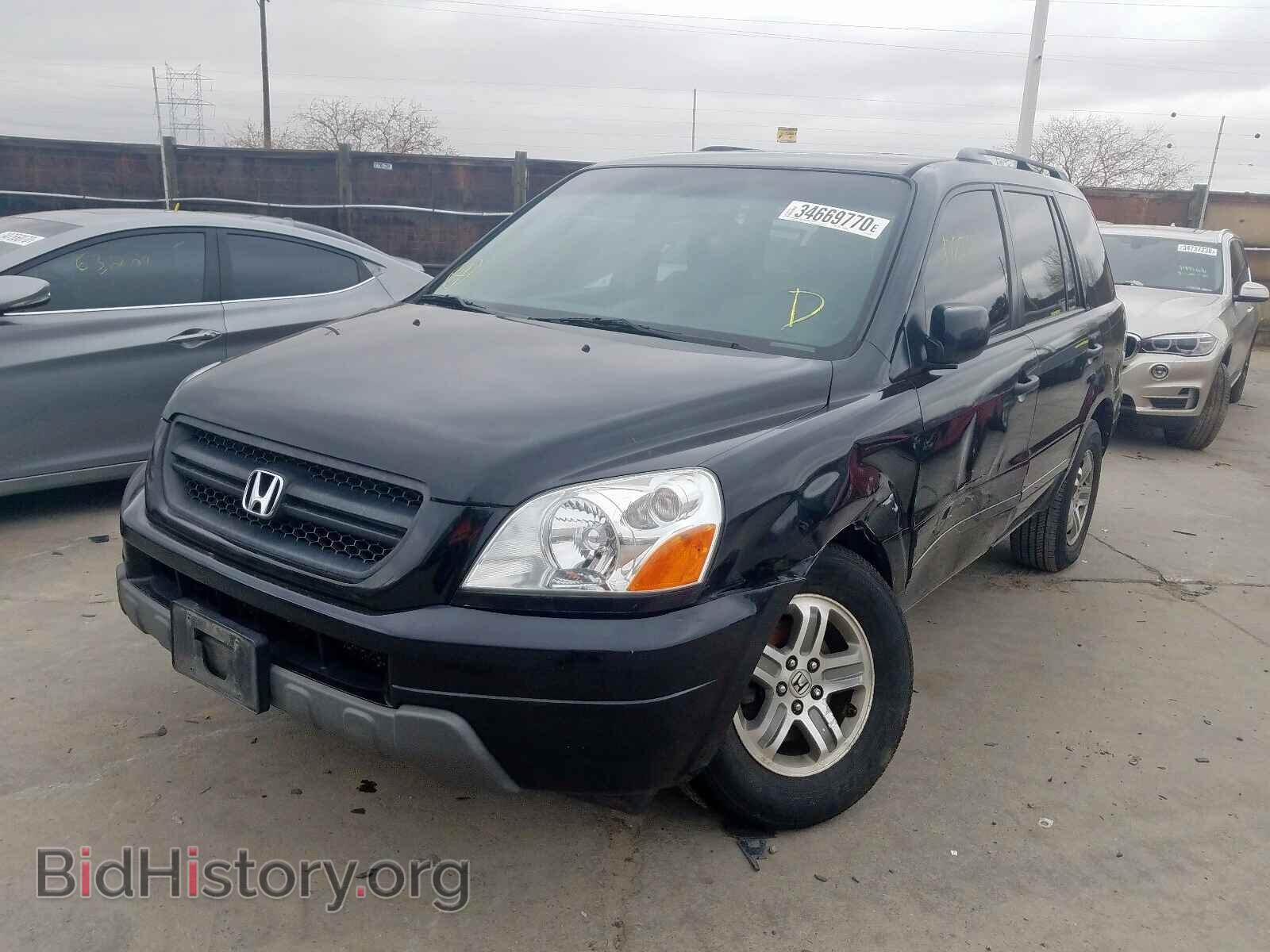 2005 HONDA PILOT - VIN: 5FNYF18565B050188 - Фото 2