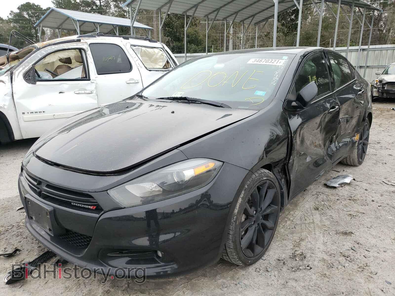 2016 DODGE DART - VIN: 1C3CDFFA5GD803236 - Фото 2