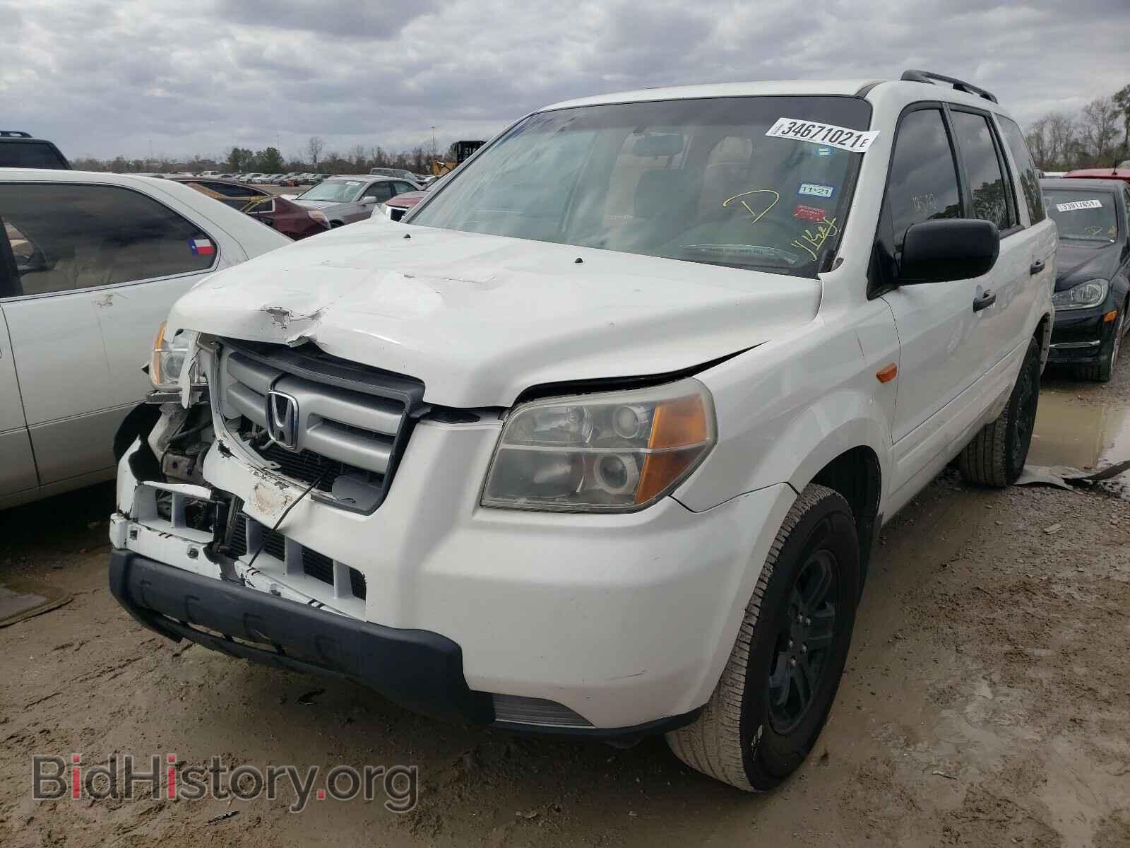 2006 HONDA PILOT - VIN: 5FNYF18126B019650 - Фото 2