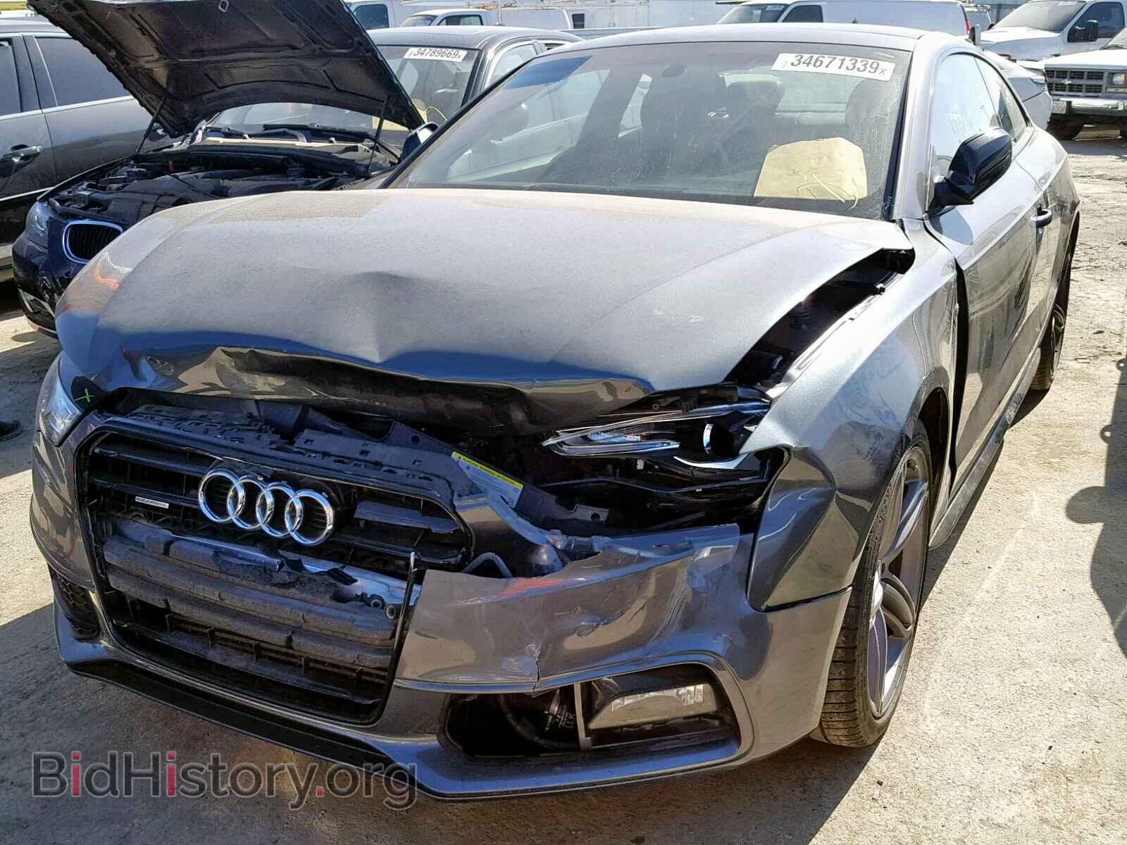 2014 AUDI A5 PREMIUM - VIN: WAUMFAFR8EA023391 - Фото 2