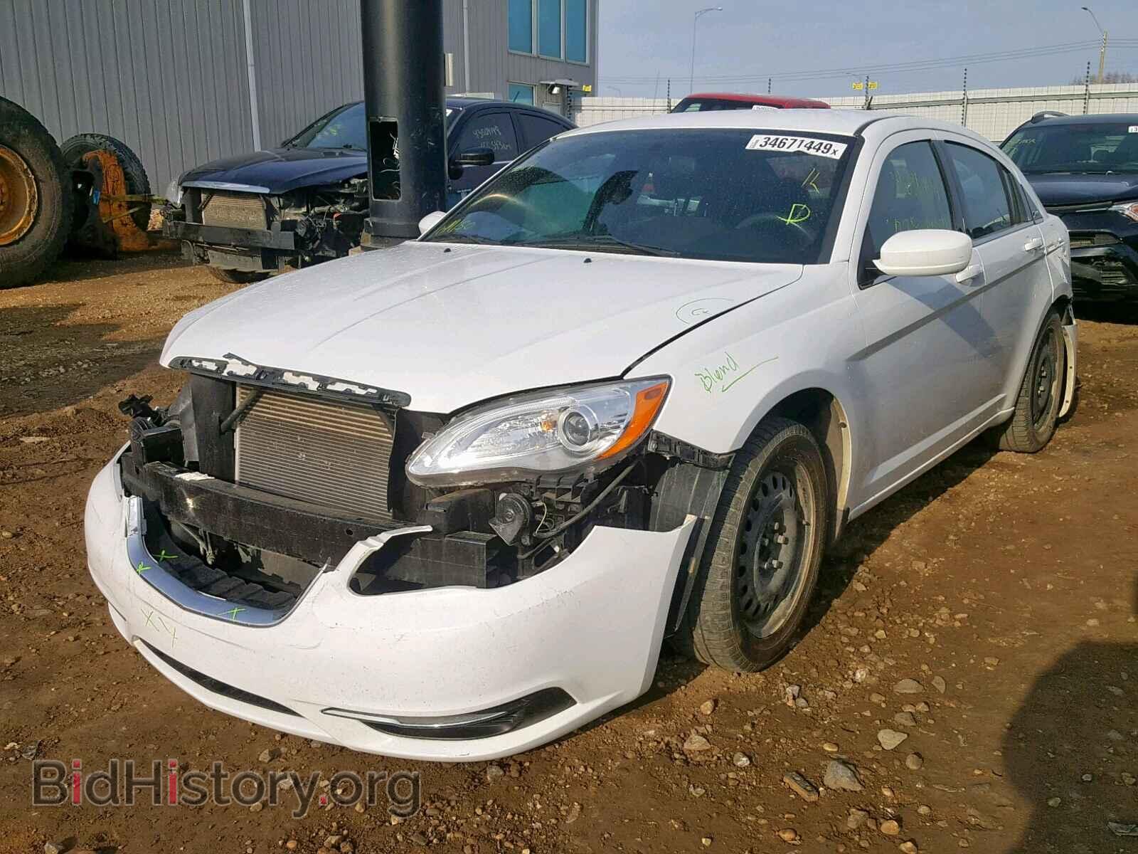 2014 CHRYSLER 200 - VIN: 1C3CCBAB1EN229897 - Фото 2