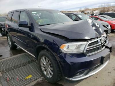 2017 Dodge DURANGO Durango SX, blue — VIN 1C4RDJAG9HC929028, Copart