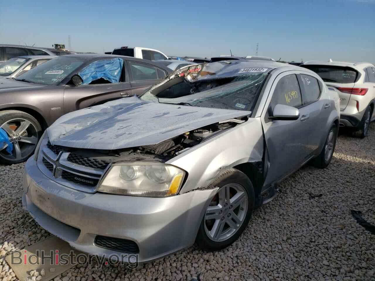 2011 DODGE AVENGER - VIN: 1B3BD1FB4BN542334 - Фото 2