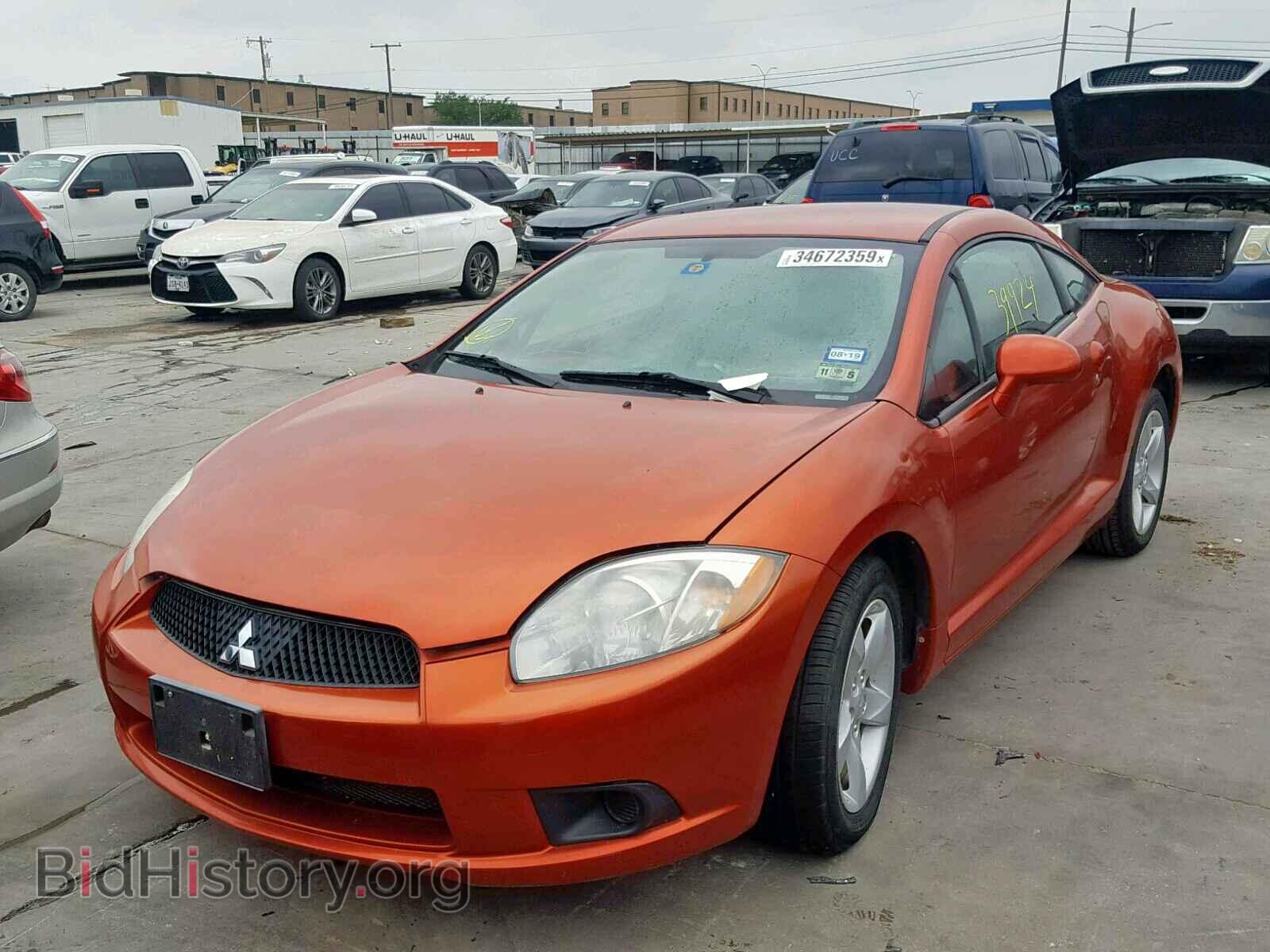 2009 MITSUBISHI ECLIPSE - VIN: 4A3AK24F19E027083 - Фото 2