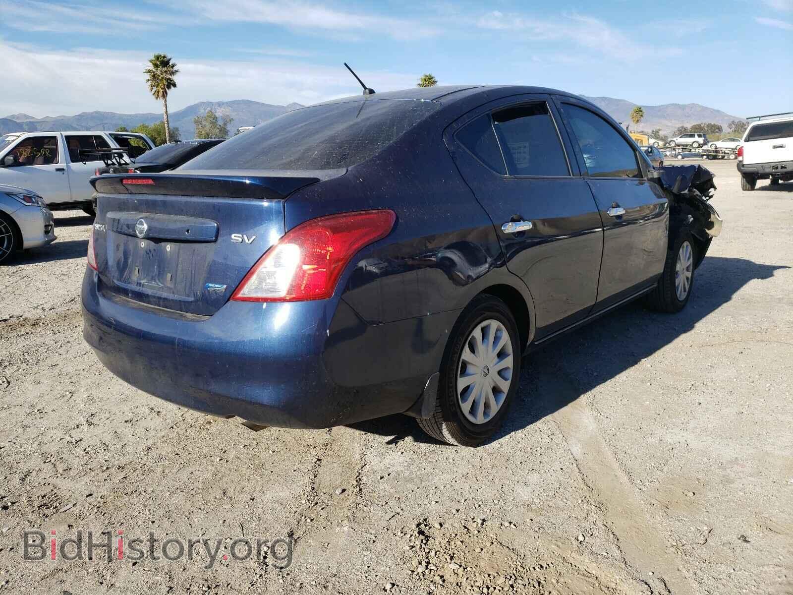 2014 NISSAN VERSA - VIN: 3N1CN7AP6EK460902 - Фото 4