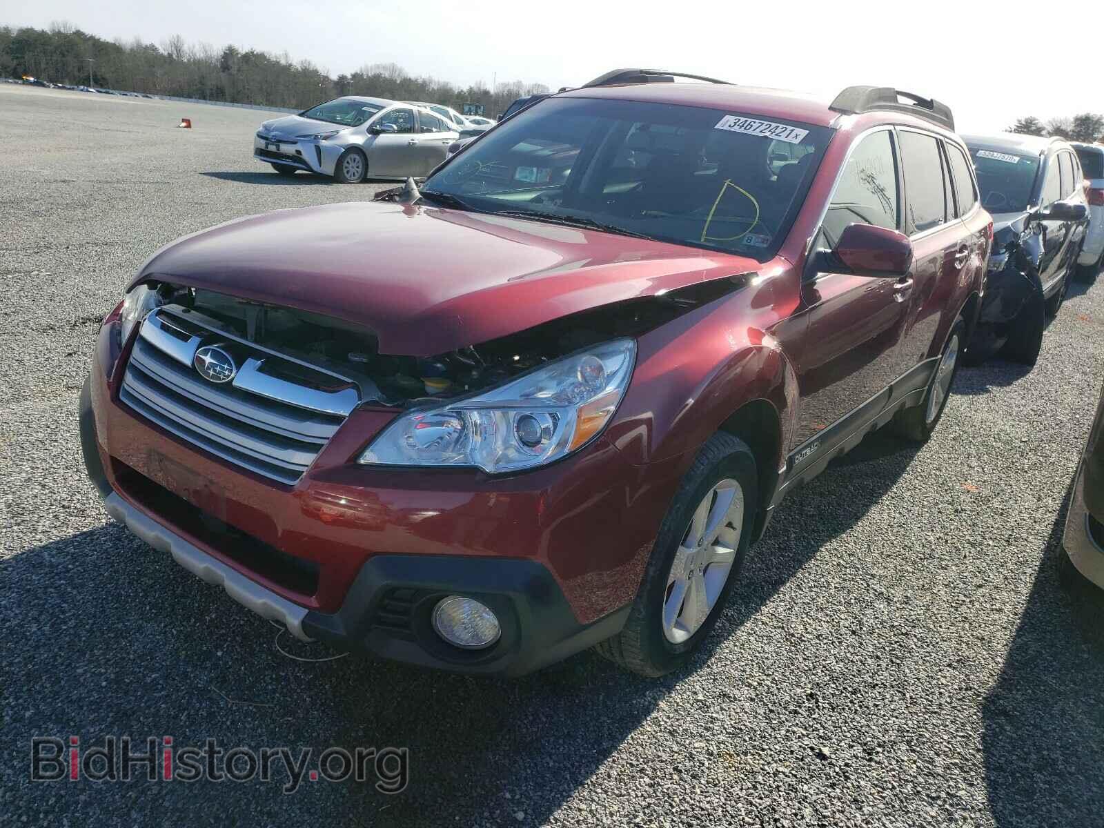 2014 SUBARU OUTBACK - VIN: 4S4BRBCC1E3213315 - Фото 2