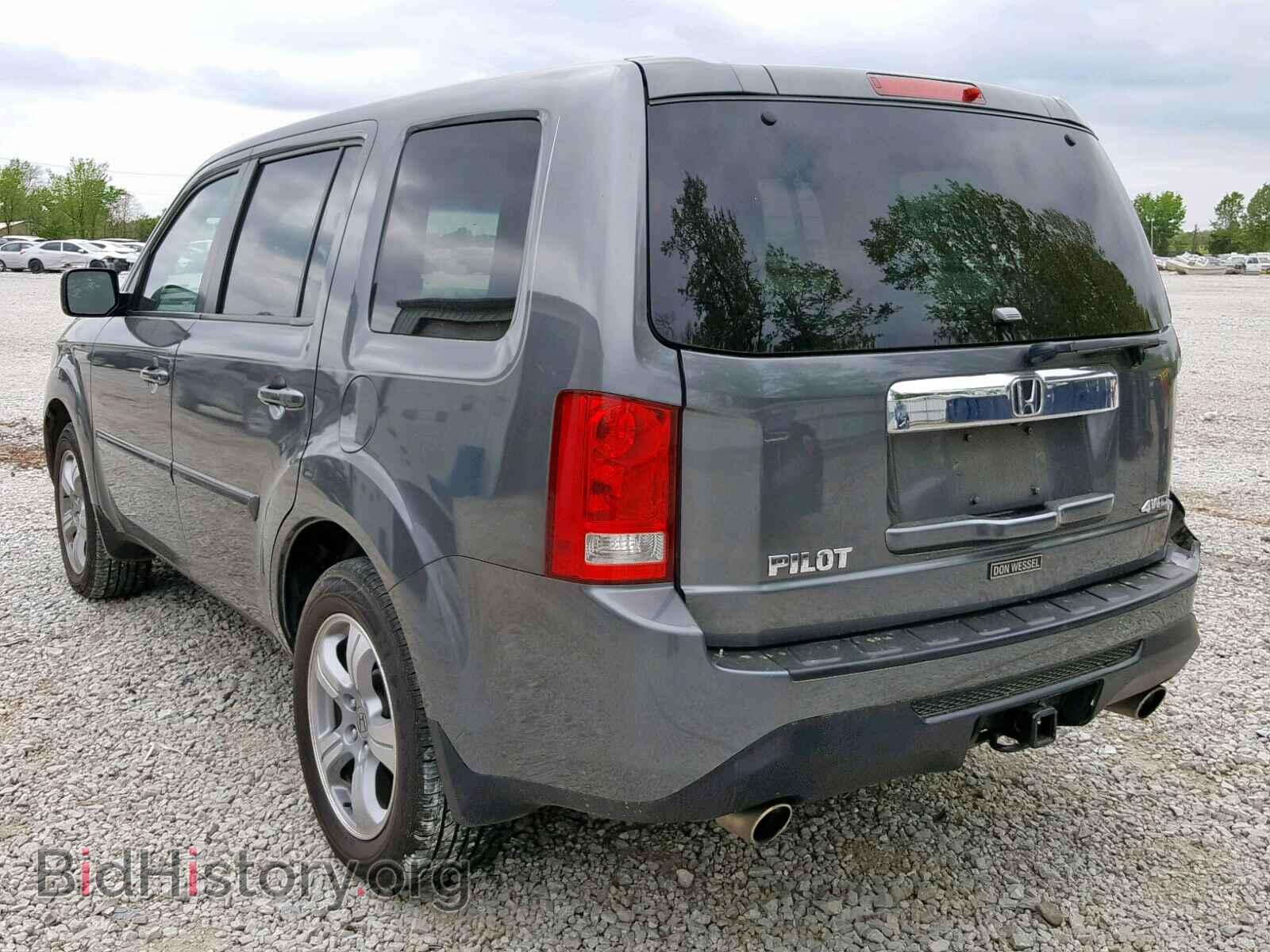 2012 HONDA PILOT EXL - VIN: 5FNYF4H51CB003780 - Фото 3