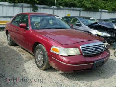 2003 Ford CROWN VIC Crown Vict, красный — VIN 2FAFP73W13X127561, Copart