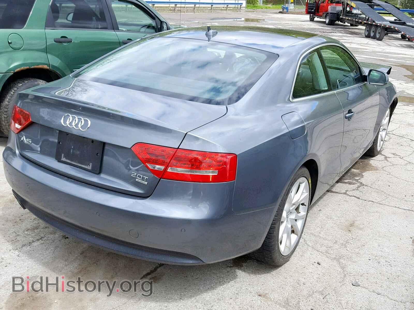 2012 AUDI A5 PREMIUM - VIN: WAULFAFR4CA004930 - Photo 4