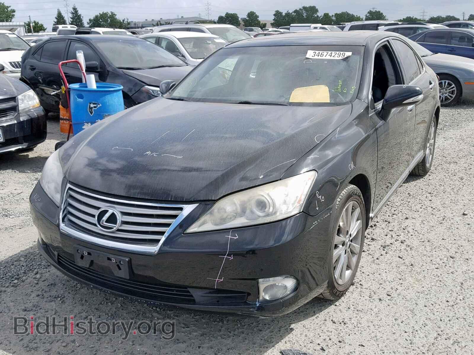 2011 LEXUS ES350 - VIN: JTHBK1EG9B2471343 - Фото 2