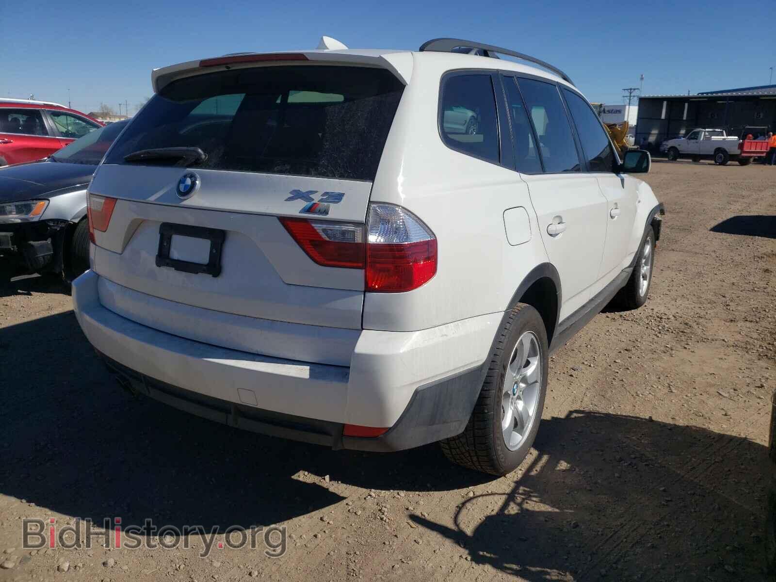 2007 BMW X3 - VIN: WBXPC93487WF21862 - Фото 4